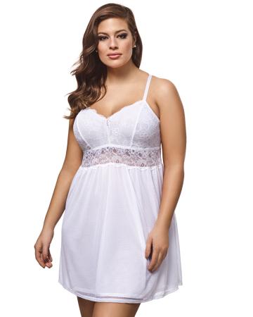 graham ashley lingerie bust bridal seductive chemise lace glamorous additionelle