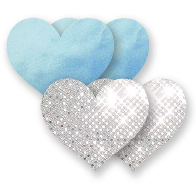 Bristols Six Something Blue Heart Nippies