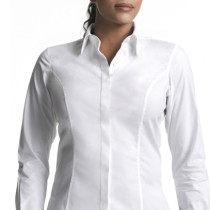 Instyle classic button-front shirt
