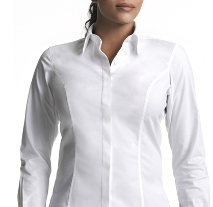 Instyle classic button-front shirt