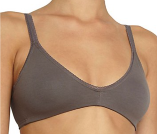 Eberjey Pima Soft Cup Plunge Bra