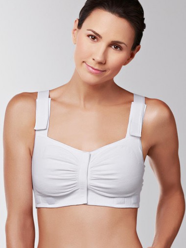 RXBRA Post Surgical Bra with Front Closure and Adjustable Straps