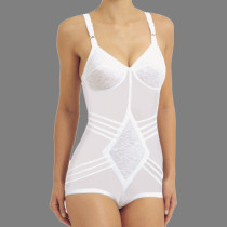 Rago Shapette Body Briefer with Contour Bands
