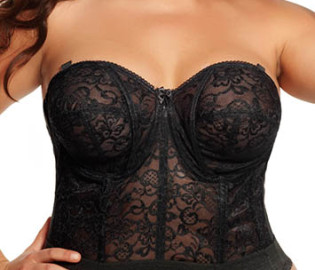 Plus Size Strapless Bra