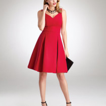 full bust party dresses