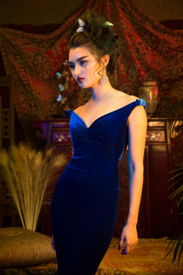 full bust party dresses