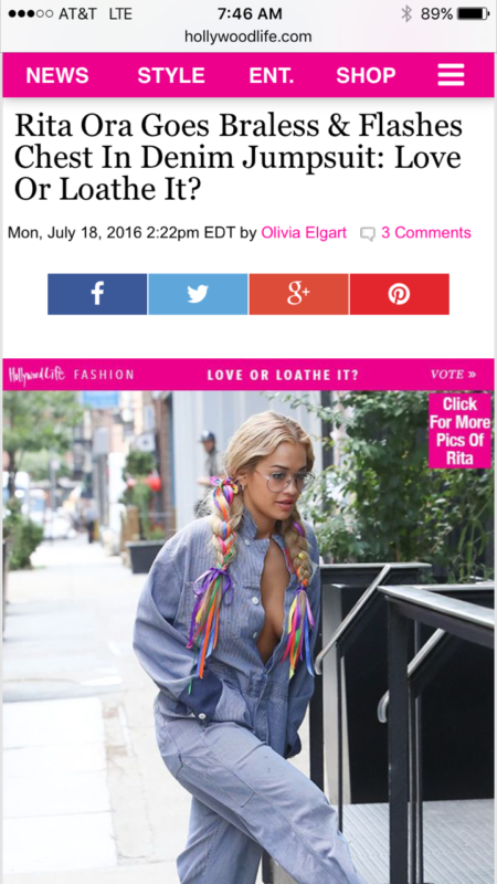 not wearing bras