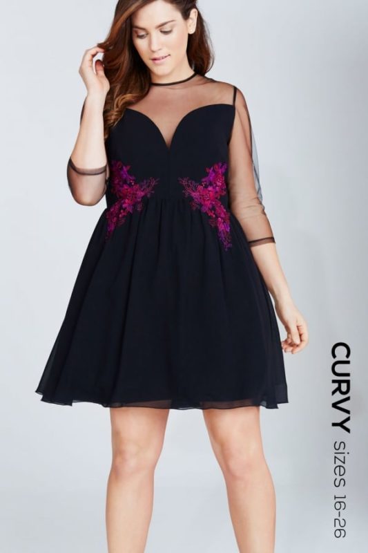plus size party dresses