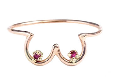 boob jewelry