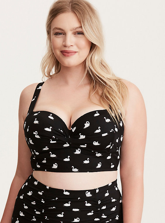 full-bust swimwear