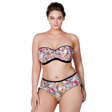 full-bust swimwear
