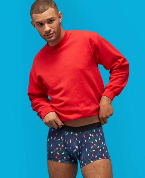 mens holiday underwear