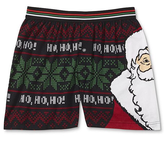 men's Holiday underwear