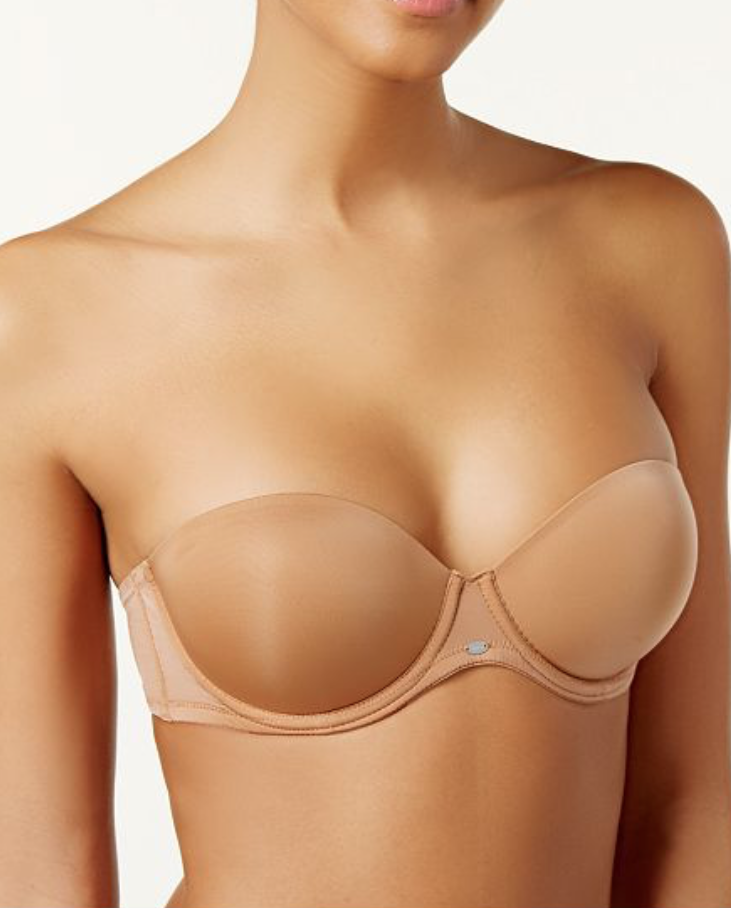 Calvin Klein Naked Glamour Strapless Push Up Bra - The Breast Life