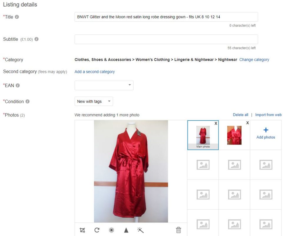 sell lingerie