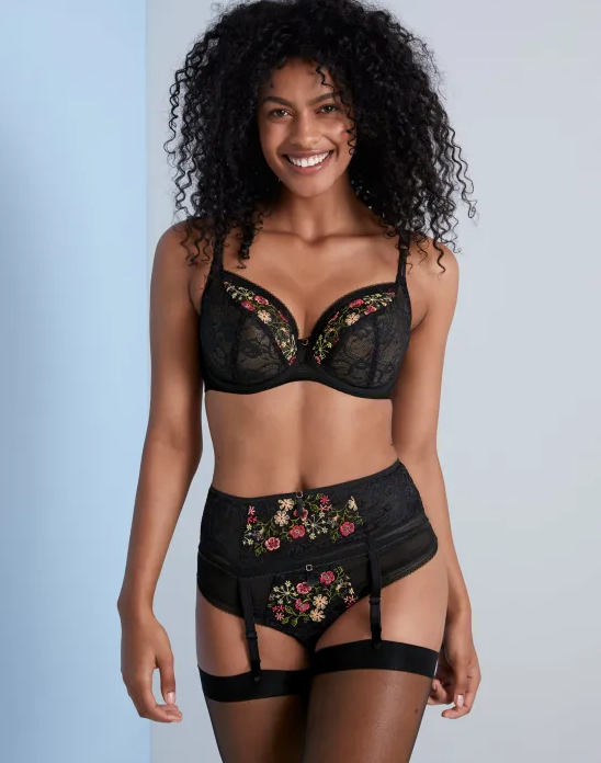 floral lingerie