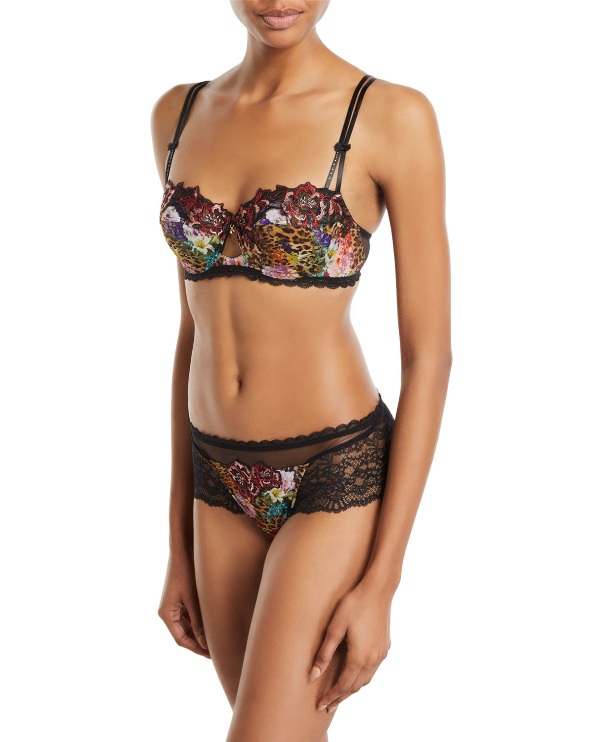 embroidered bras