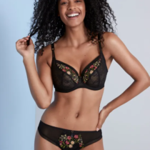 embroidered bras