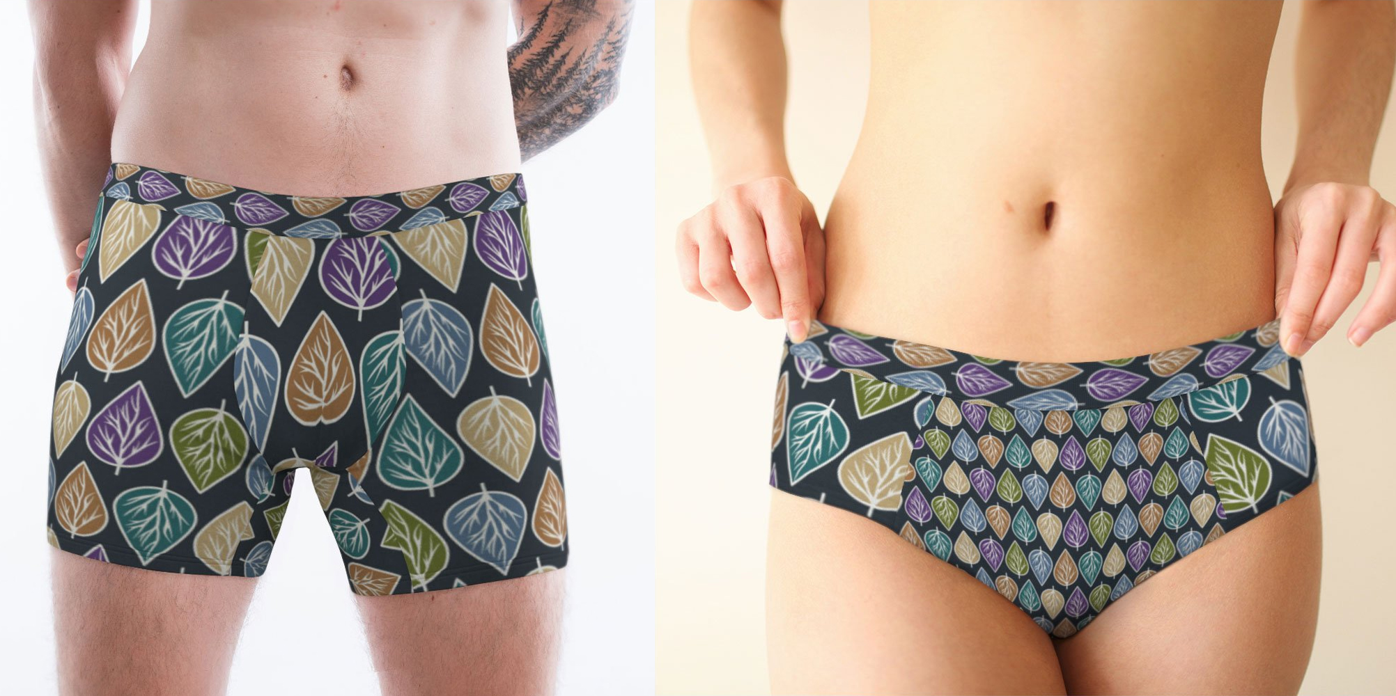 matching underwear