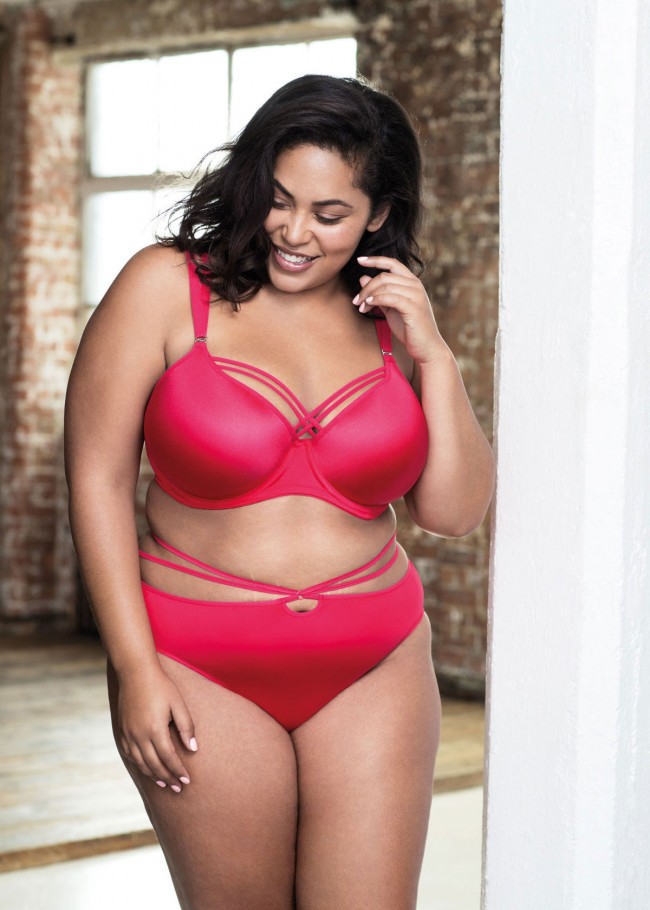 colorful plus size lingerie