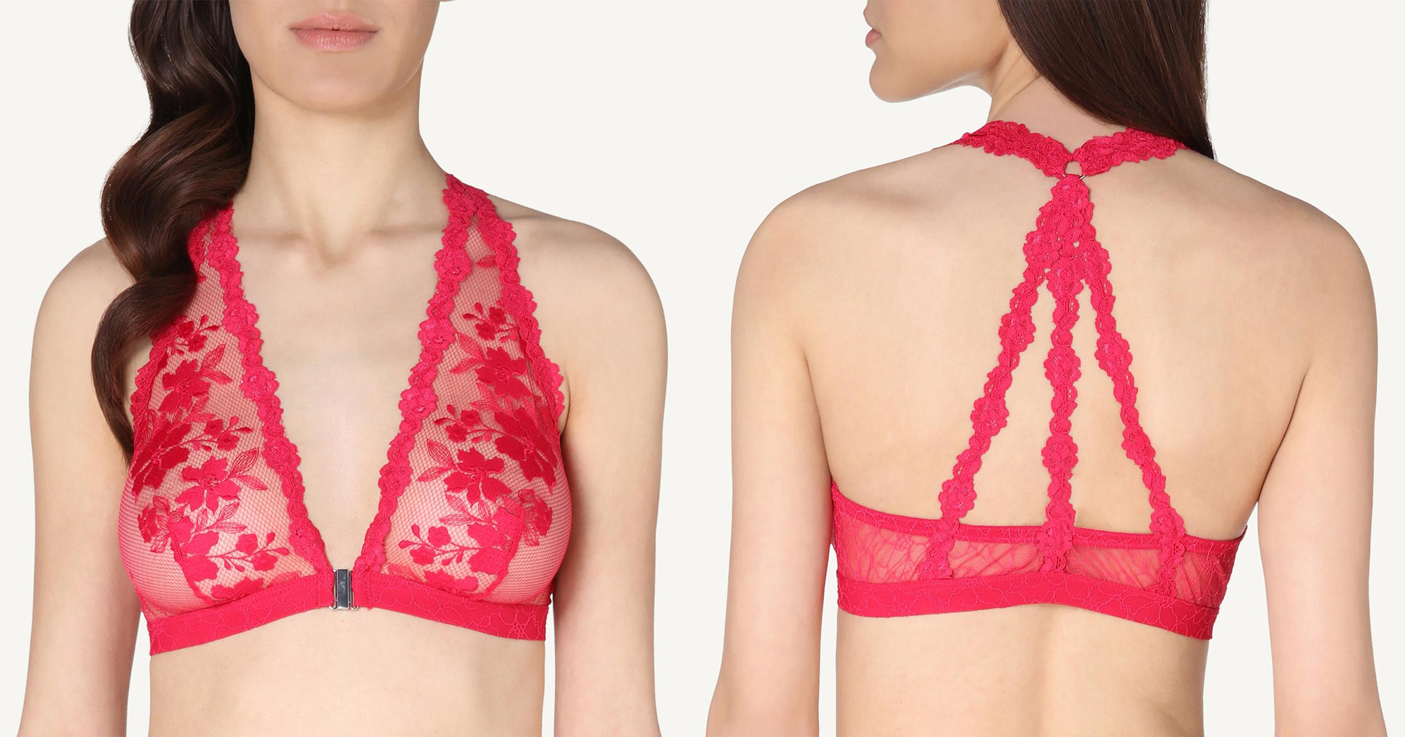 racerback and T-back bras