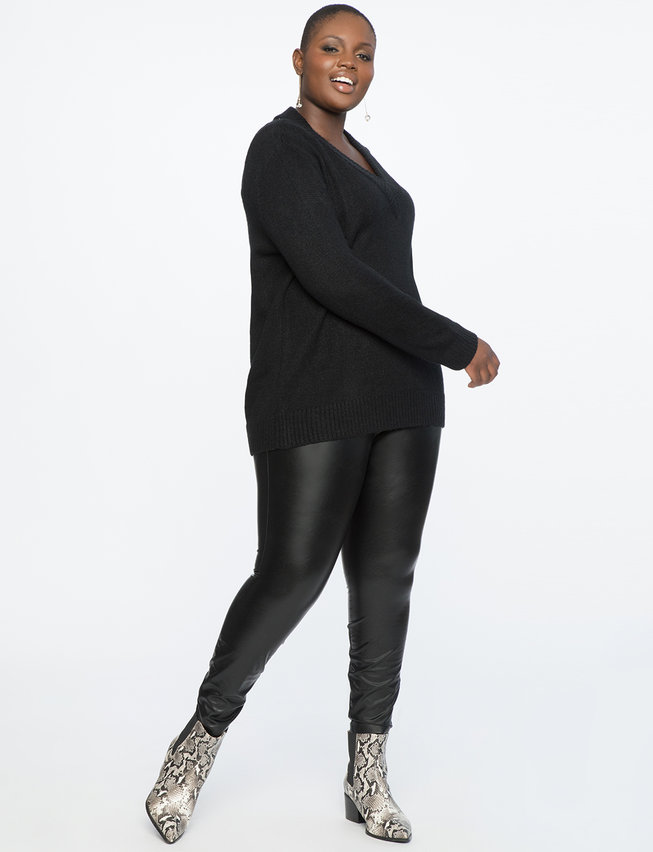 faux leather leggings