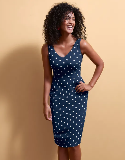 dress that fits full busts