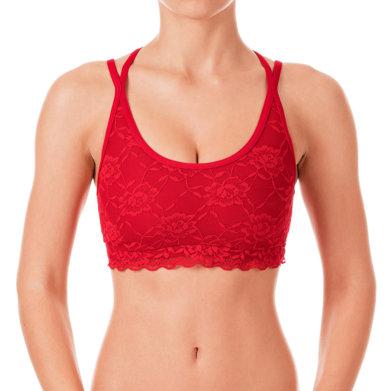 lace sports bra