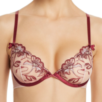 Palindrome Petal Floral-Lace Underwire Bra