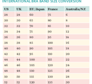 european bra sizing to us