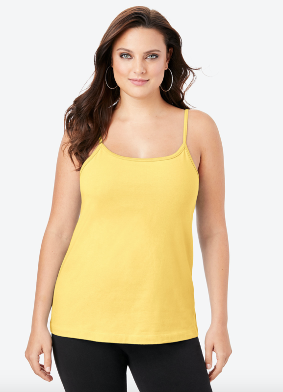Bra Cami With Adjustable Straps by Roaman’s